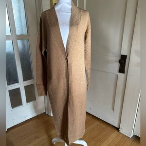 Halogen Women's Camel Cardigan Sweater